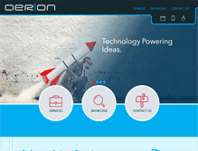 Tablet Screenshot of aerion.com.au